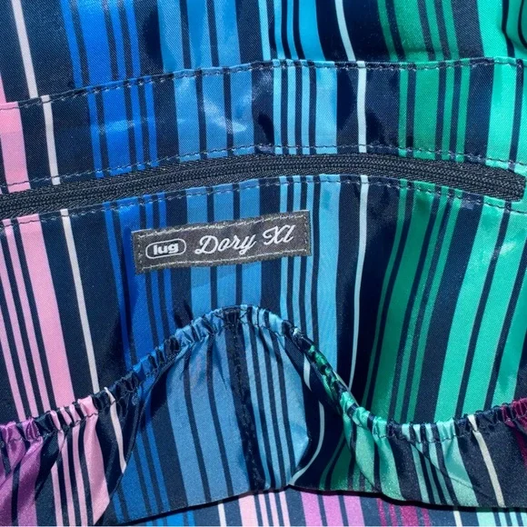 NWT Lug Dory XL in Multi dots Navy - Picture 5 of 10